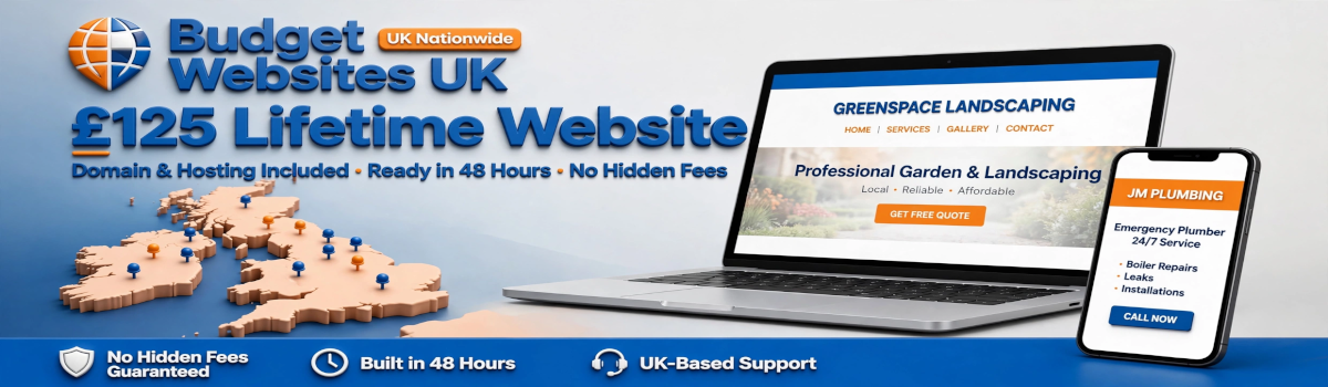 Budget Websites Hero